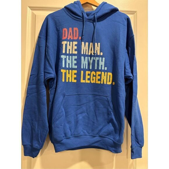 Dad. The Man. The Myth. The Legend hoodie size Large - Picture 1 of 2
